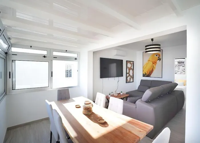 Rooftop Sea View With Jacuzzi And A/c 公寓 卡门港