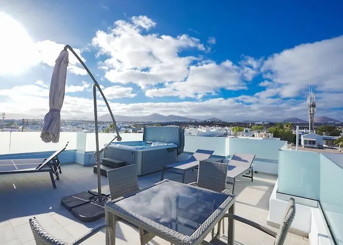 Rooftop Sea View With Jacuzzi And A/c プエルト・デル・カルメン